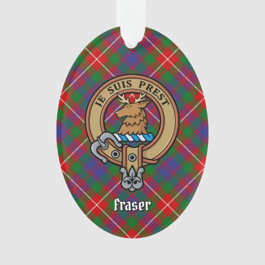 Clan Fraser von Lovat Wappen Ornament (Vorderseite)