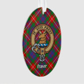 Clan Fraser von Lovat Wappen Ornament (Vorderseite)