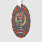 Clan Fraser von Lovat Wappen Ornament (Vorderseite)