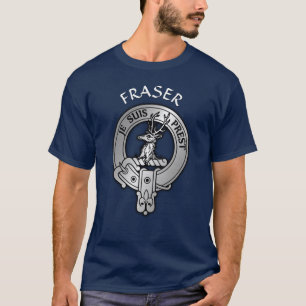 Clan Fraser von Lovat Wappen T-Shirt