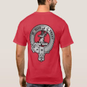 Clan Fraser von Lovat Wappen T-Shirt (Rückseite)