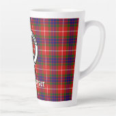 Clan Fraser Wappen Abzeichen und Tartan Milchtasse (Rechts)