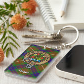 Clan Fraser Wappen Acrylic Schlüsselanhänger (Vorderseite rechts)