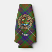 Clan Fraser Wappen Flasche Cooler Flaschenkühler (Vorderseite)