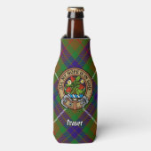 Clan Fraser Wappen Flasche Cooler Flaschenkühler (Flaschenvorderseite)