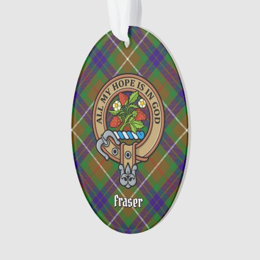 Clan Fraser Wappen Ornament (Vorderseite)