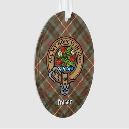 Clan Fraser Wappen Ornament (Vorderseite)
