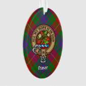 Clan Fraser Wappen Ornament (Vorderseite)