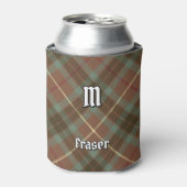 Clan Fraser Weathered Jagd Tartan Can Cooler Dosenkühler (Kanne Vorderseite)