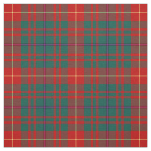 Clan Fulton Tartan Stoff