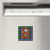 Clan Galbraith Magnet mit Wappen und Tartan (In Situ (Geschirrspüler))
