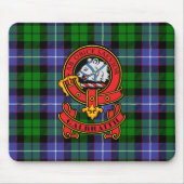 Clan Galbraith Mouse Pad mit Clan Tartan Mousepad (Vorne)