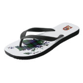 Clan Galbraith Sandals / Flip Flops Badesandalen (Schrägansicht)