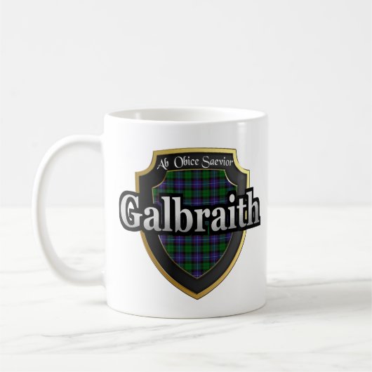 Clan Galbraith Scottish Dynsty Tartan Tasse Cups (Links)