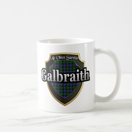 Clan Galbraith Scottish Dynsty Tartan Tasse Cups (Rechts)