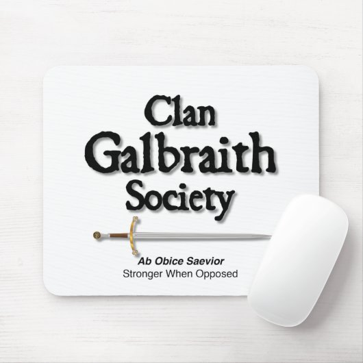 Clan Galbraith Society Mouse Pad Mousepad (Mit Mouse)