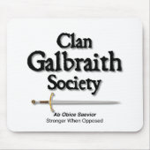 Clan Galbraith Society Mouse Pad Mousepad (Vorne)