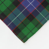 Clan Galbraith Tartan Kariert Fleecedecke (Ecke)