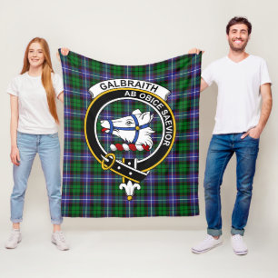 Clan Galbraith Tartan Kariert Fleecedecke