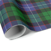 Clan Galbraith Tartan Kariert Geschenkpapier (Rolleneckpunkt)