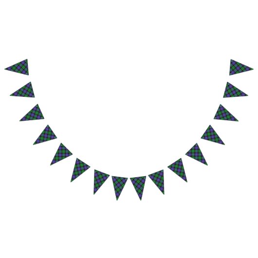 Clan Galbraith Tartan Wimpelkette (Alle)