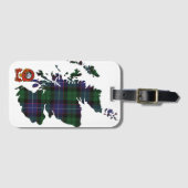 Clan Galbraith Travel Bag Gepäck Tag Gepäckanhänger (Vorderseite (Horizontal))