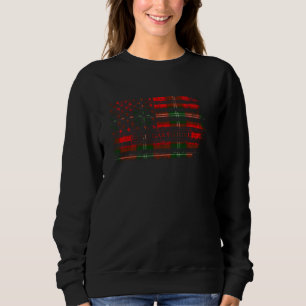 Clan Gartshore Scottish tartan US Flaggenkilometer Sweatshirt