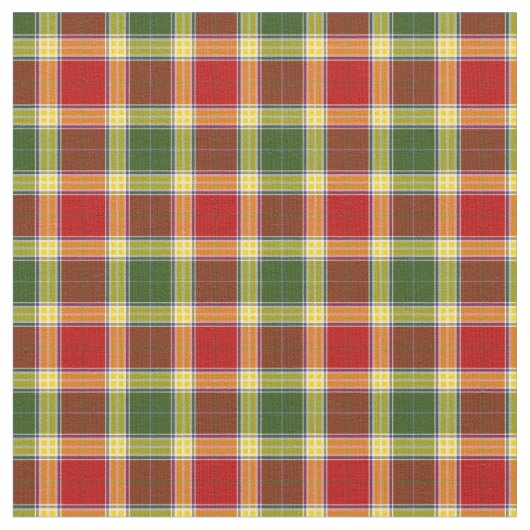 Clan Gibbs Tartan Stoff (Nahaufnahme)