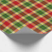 Clan Gibson Tartan Kariert Geschenkpapier (Ecke)