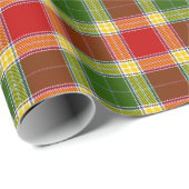 Clan Gibson Tartan Kariert Geschenkpapier (Rolleneckpunkt)