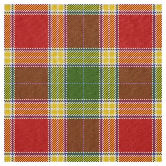 Clan Gibson Tartan Kariert Stoff (Muster)