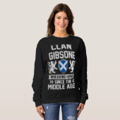 Clan Gibsone Scottish Family Clan Scotland Wreakin Sweatshirt (Vorne ganz)