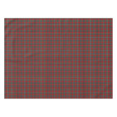 Clan Gillespie Bright Red Scottish Tartan Tischdecke (Vorderseite (Horizontal))