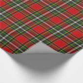 Clan Gillespie Tartan Geschenkpapier (Ecke)