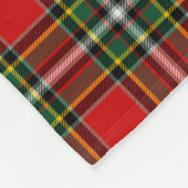 Clan Gillespie Tartan Kariert Fleecedecke (Ecke)