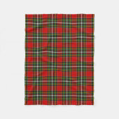 Clan Gillespie Tartan Kariert Fleecedecke (Vorderseite)