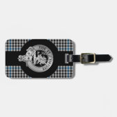 Clan Gladstone Wappen Gepäckanhänger (Vorderseite horizontal)
