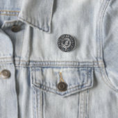Clan Gladstone Wappen & Tartan Button (Beispiel)