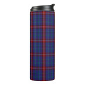Clan Glenn Kariert Custom Thermal Tumbler Thermosbecher (Nach links gedreht)