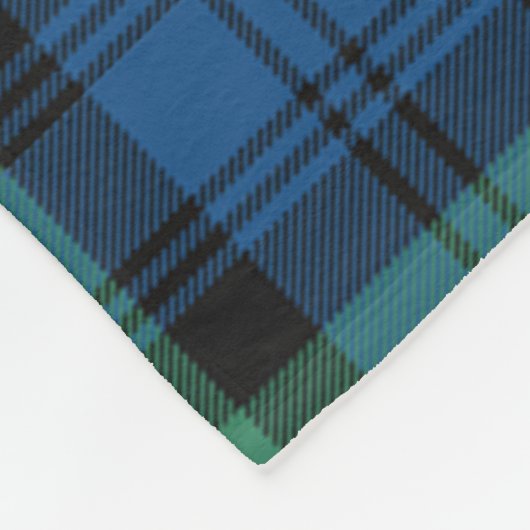 Clan Gordon Ancient Tartan Kariert Fleecedecke (Ecke)