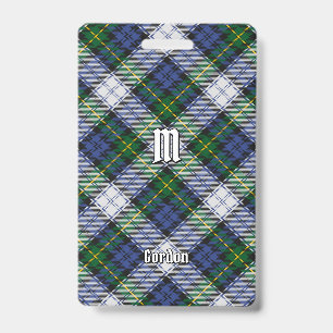 Clan Gordon Dress Tartan Abzeichen Ausweis