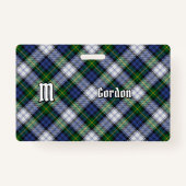 Clan Gordon Dress Tartan Abzeichen Ausweis (Vorderseite)