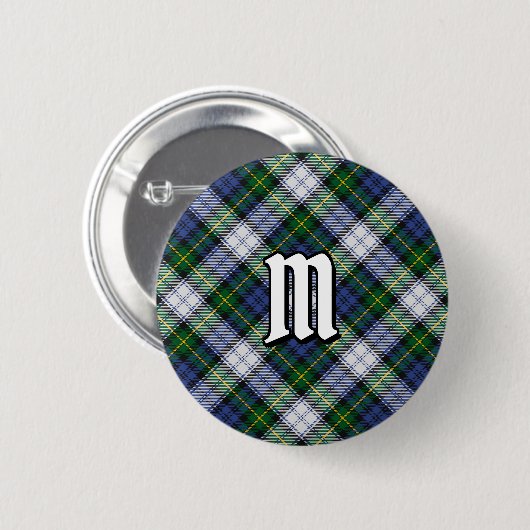 Clan Gordon Dress Tartan Button (Vorne & Hinten)