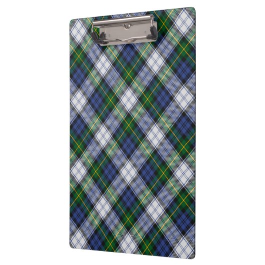 Clan Gordon Dress Tartan Clipboard Klemmbrett (Links)