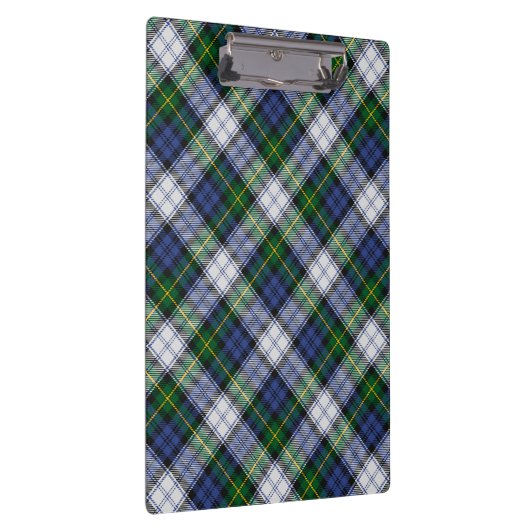 Clan Gordon Dress Tartan Clipboard Klemmbrett (Rechts)
