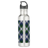 Clan Gordon Dress Tartan Edelstahlflasche (Rückseite)