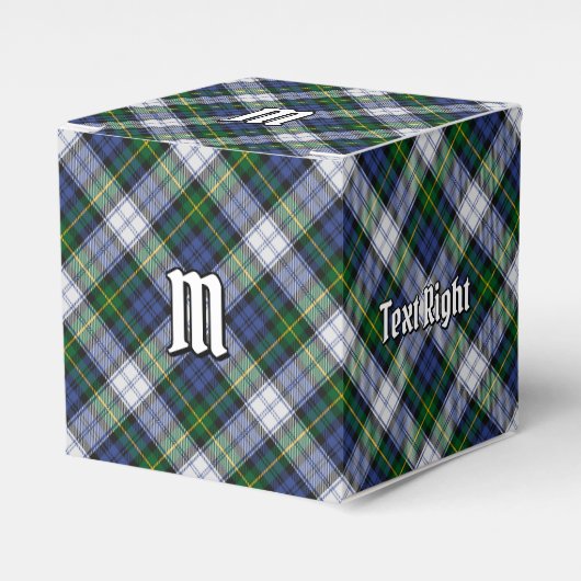 Clan Gordon Dress Tartan Favor Box Geschenkschachtel (Vorderseite)