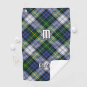 Clan Gordon Dress Tartan Golf Towel Golfhandtuch (Insitu)