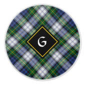 Clan Gordon Dress Tartan Keramik Knob Keramikknauf (Vorderseite)