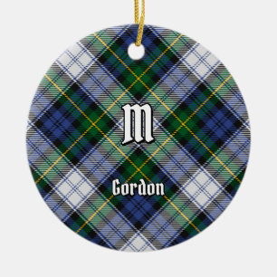 Clan Gordon Dress Tartan Keramik Ornament